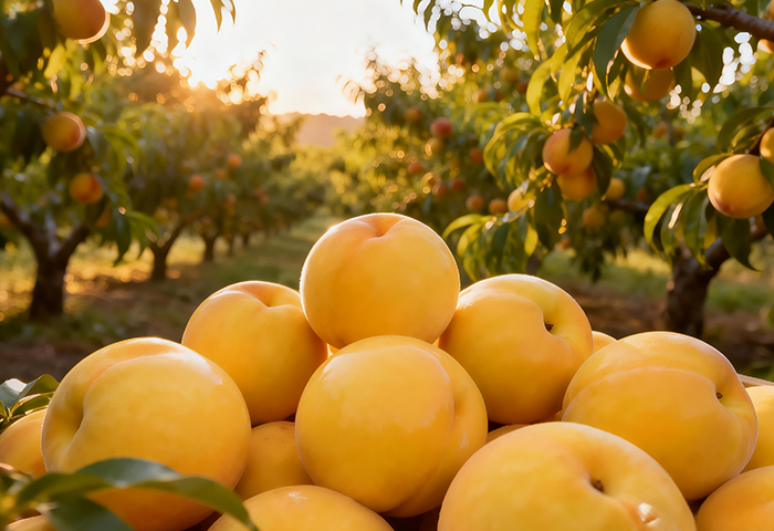 Chinese Freeze-Dried Yellow Peaches