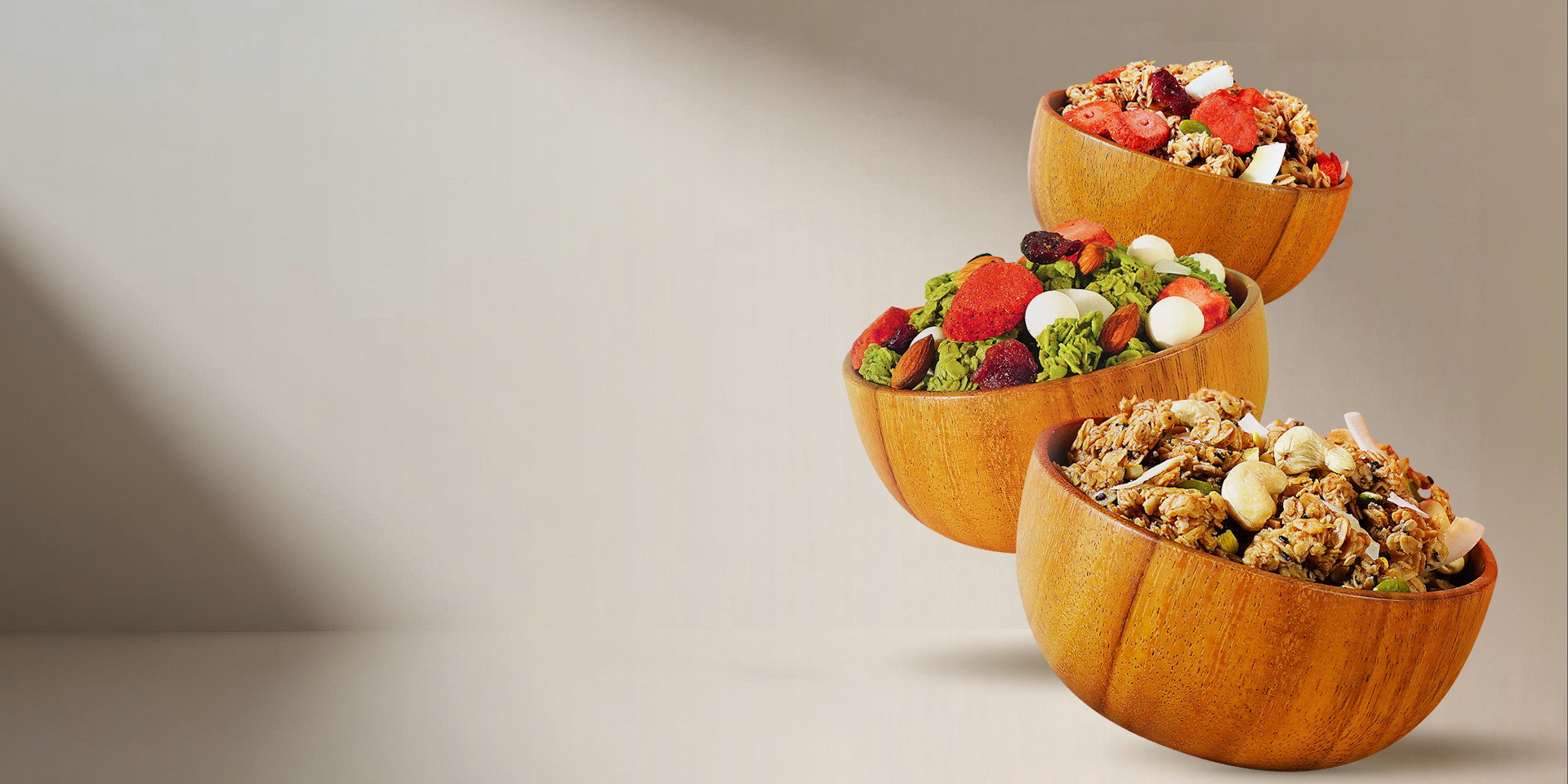 Wholesome Crunch, Global Bites.