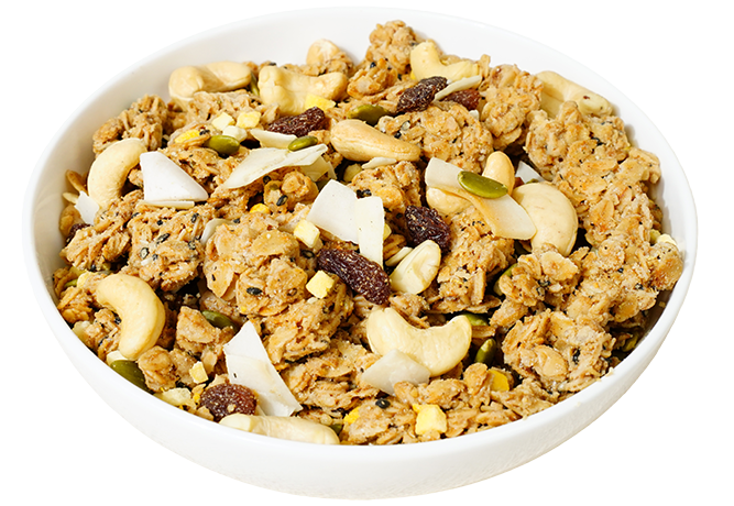 Five Black Grains & Jujube Seed Crunchy Oat Clusters