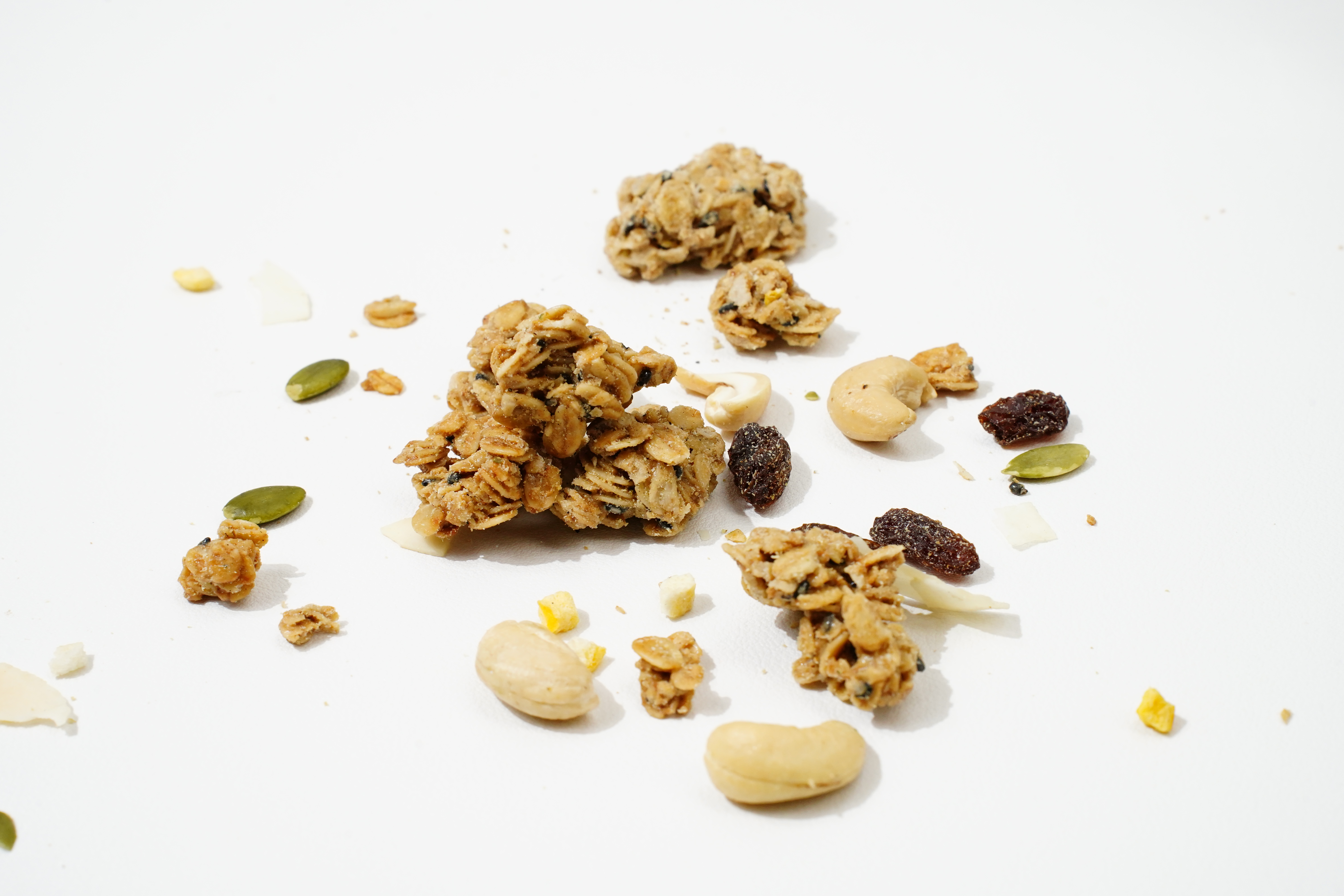 Five Black Grains & Jujube Seed Crunchy Oat Clusters