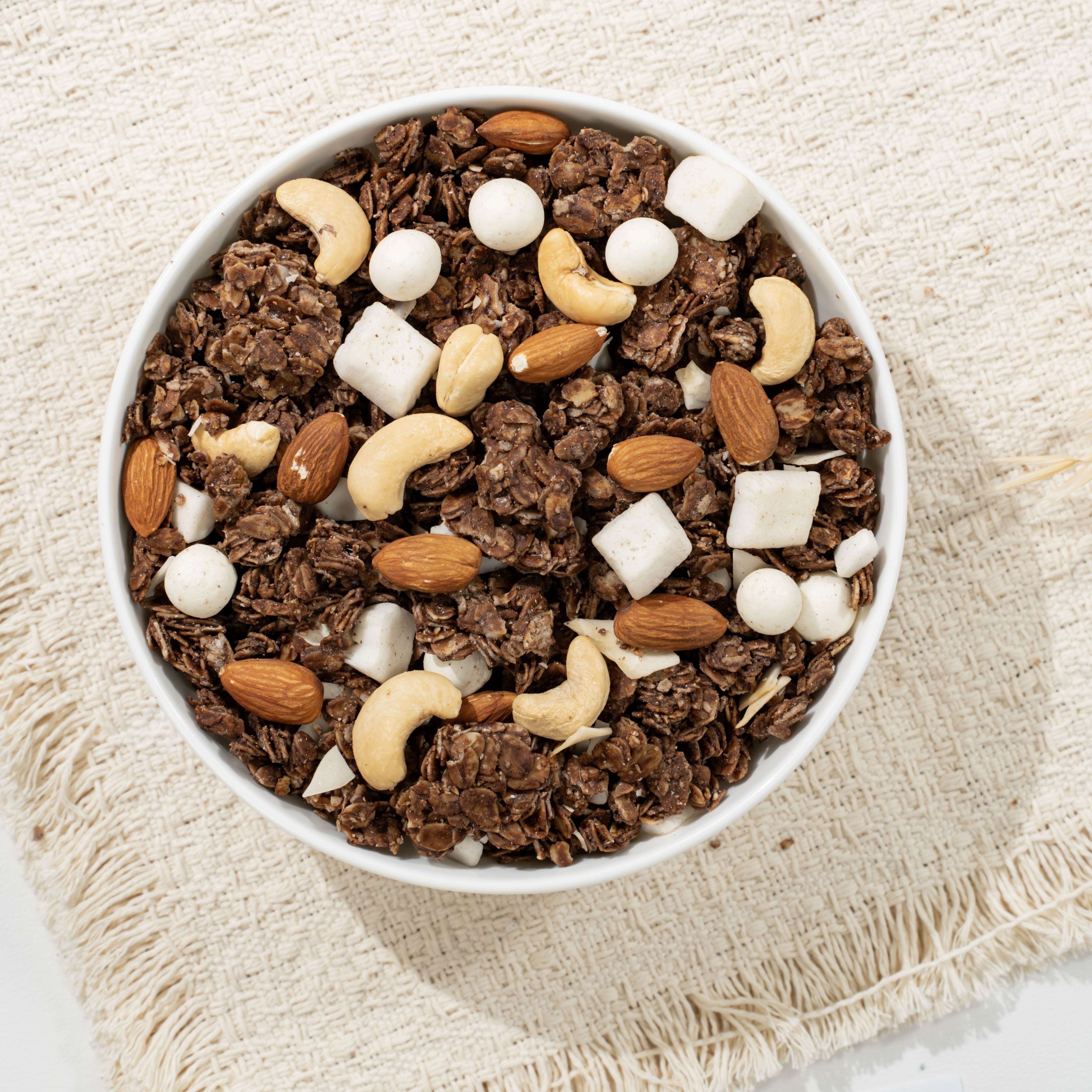 Nutty Cocoa & Honey Crunchy Oat Clusters