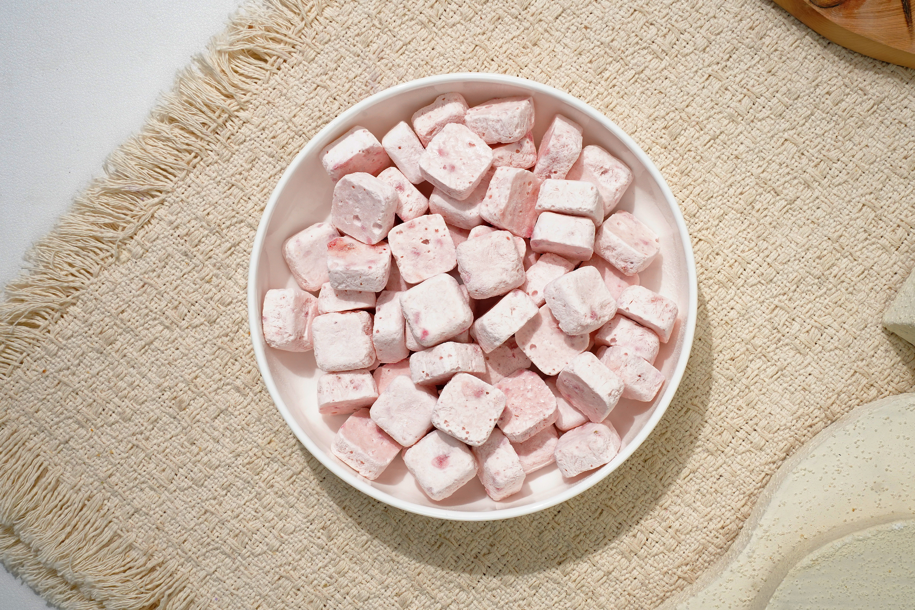 Freeze-Dried Strawberry Yogurt Bites